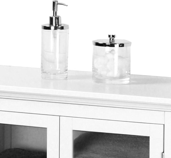Home  Freestanding Two-Door Floor , White - Image 9