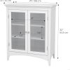 Home  Freestanding Two-Door Floor , White - Image 3