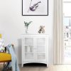 Home  Freestanding Two-Door Floor , White - Image 8